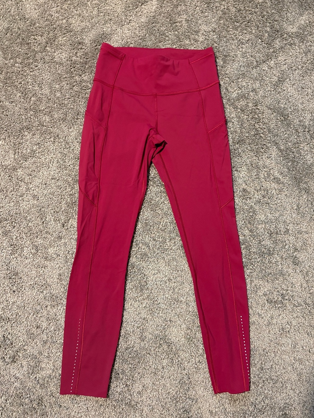 Lululemon Fast and Free Crop (25in inseam) Legging Size 6